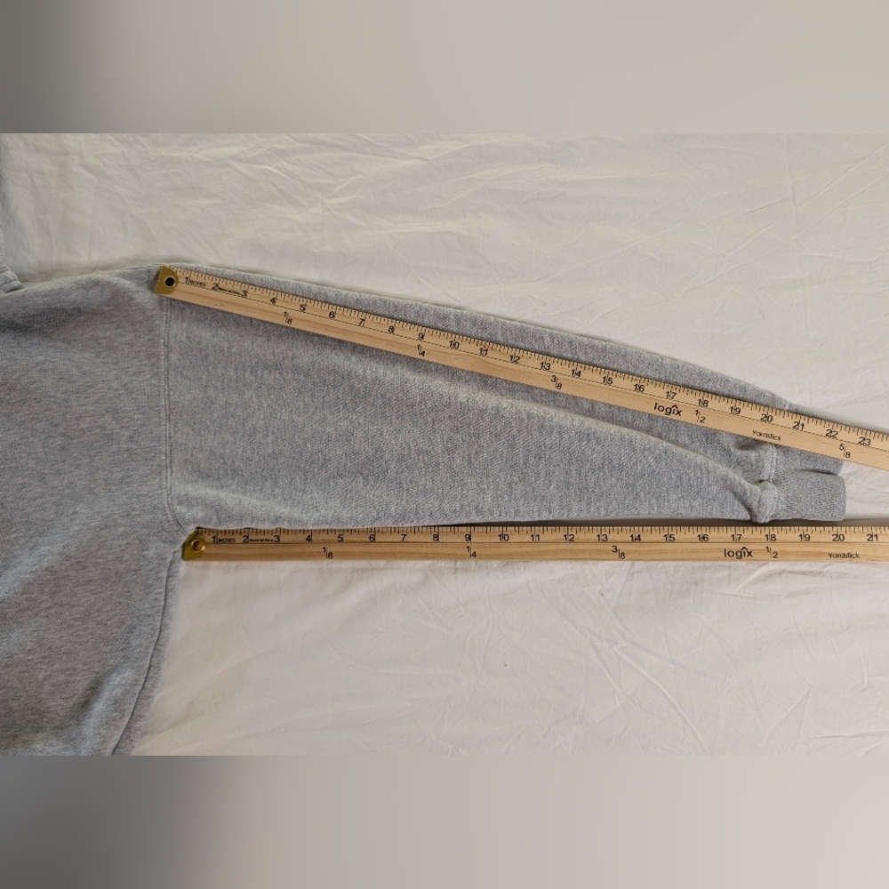Brandy Melville Christy Hoodie Gray Sz OS - Picture 12 of 12